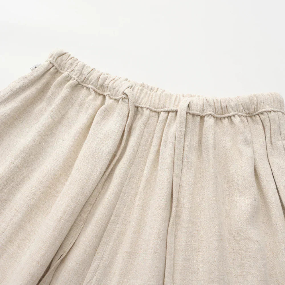 Linen Slim Fit Trousers