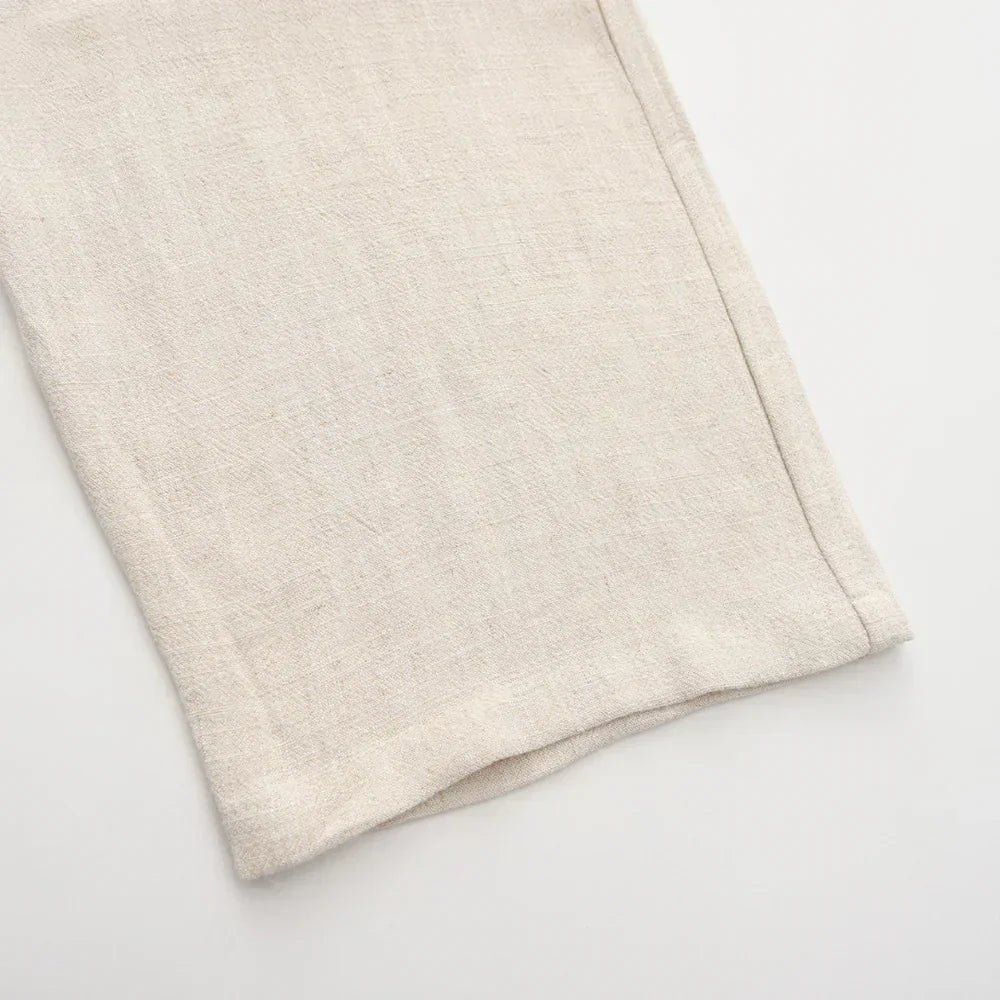 Linen Slim Fit Trousers