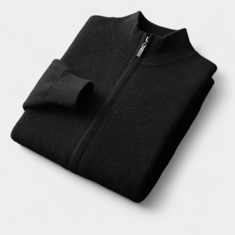 Wol Zip-Up Sweater
