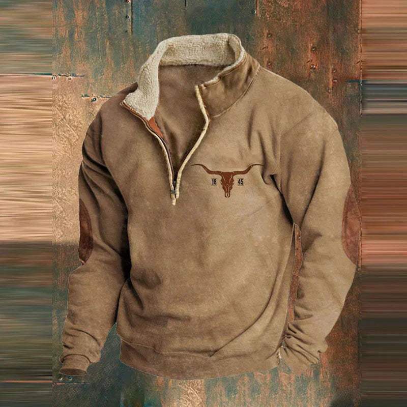 Kowalski™ | Jesienny sweter rozpinany na zamek