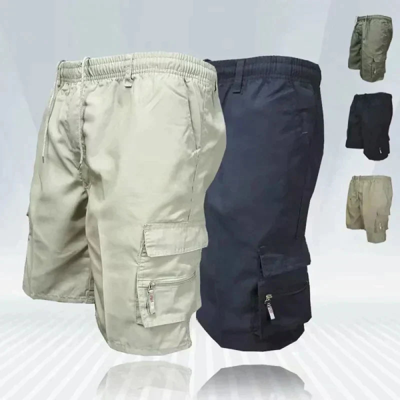 Kowalski™ | Spodenki Casual z Gumką w Talii + 6 Kieszeni