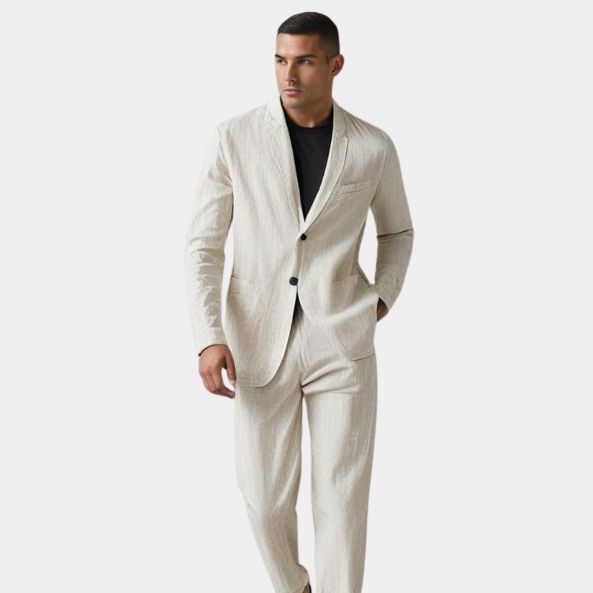 Kowalski™ | Elegancki Garnitur z Lnu