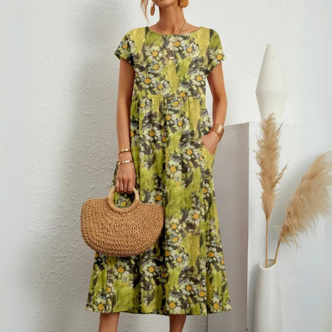 Róża | Elegancka Sukienka Letnia
