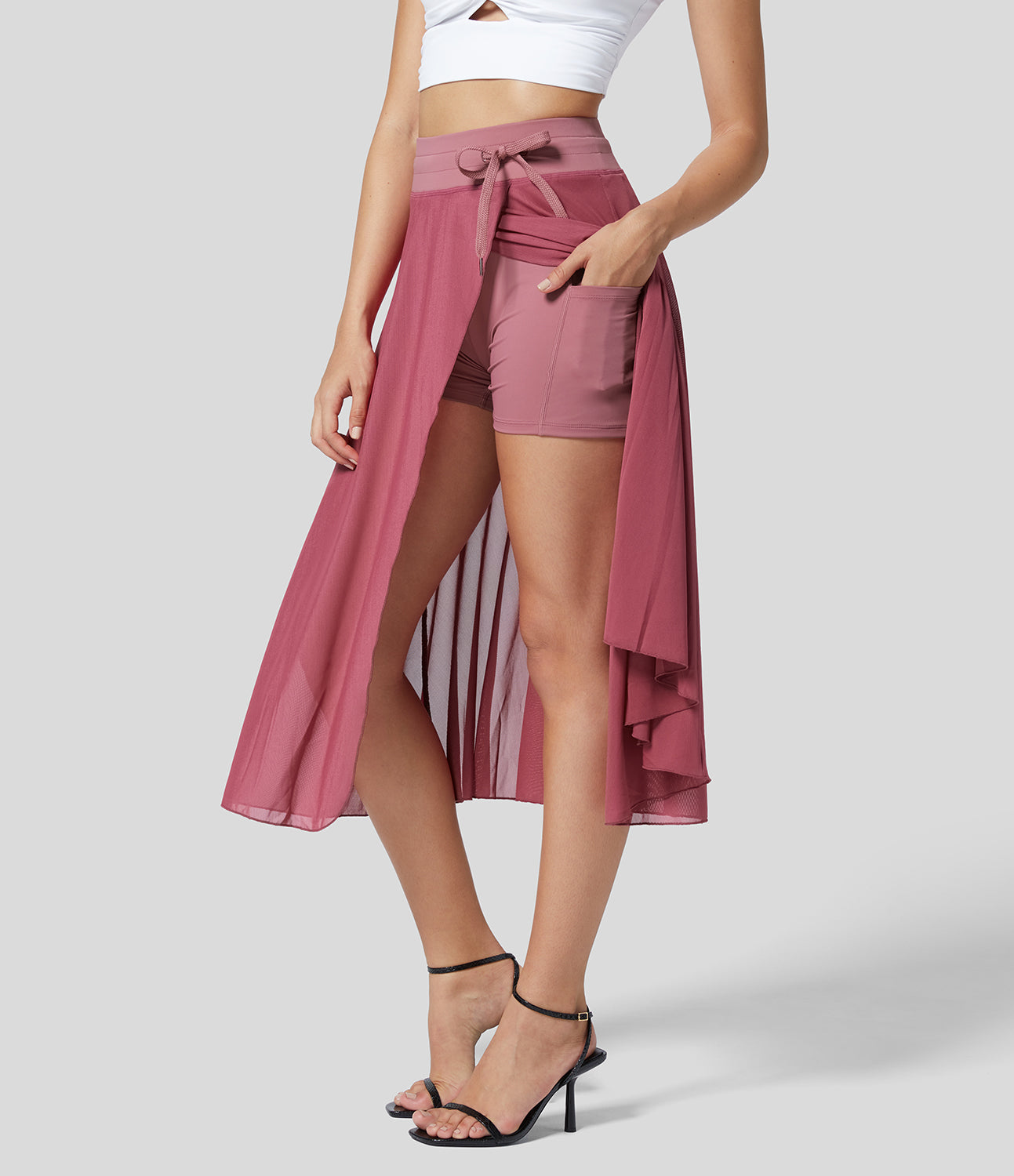 Apolonia | Elegancka spódnica 2 w 1