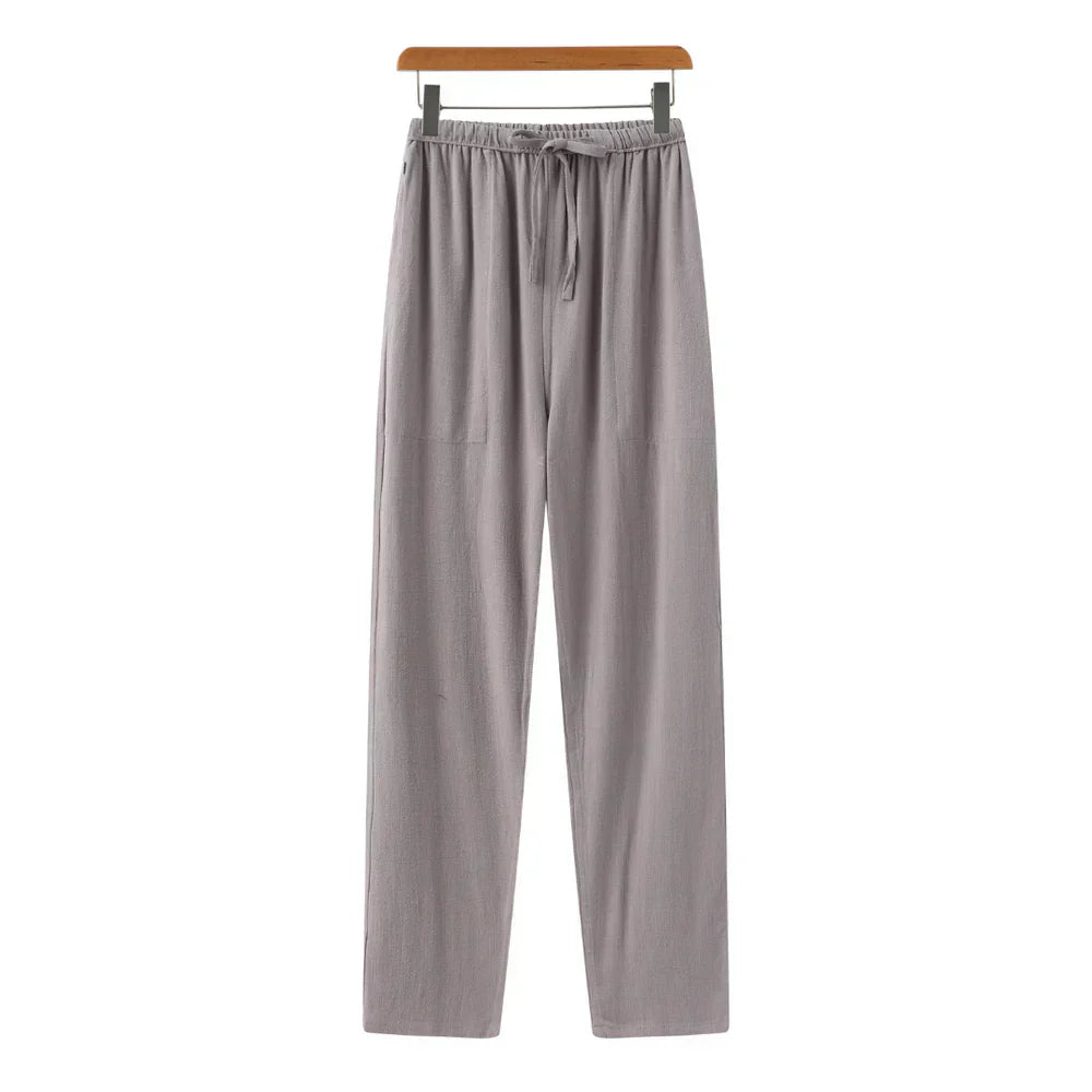 Linen Slim Fit Trousers