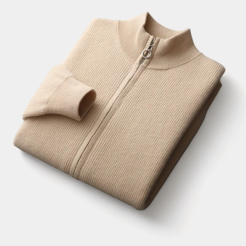 Wol Zip-Up Sweater