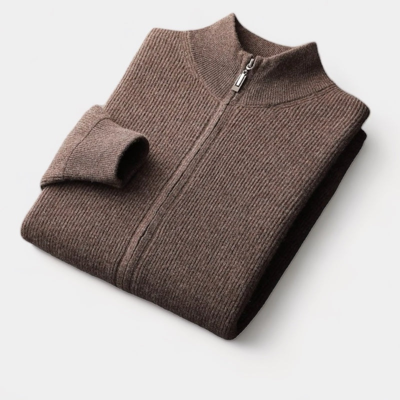 Wol Zip-Up Sweater