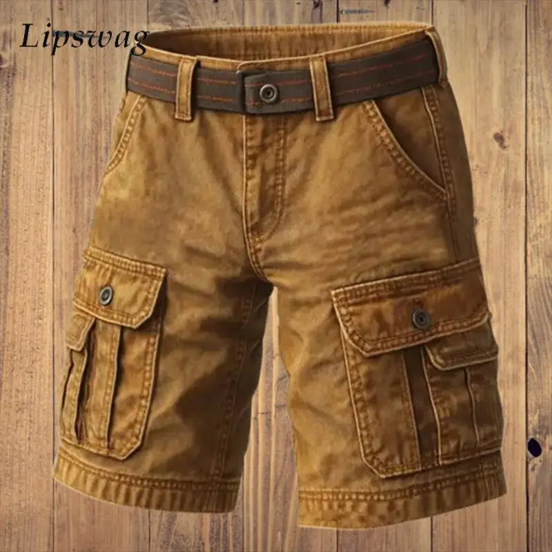 Kowalski™ | Męskie Szorty Cargo w Stylu Vintage