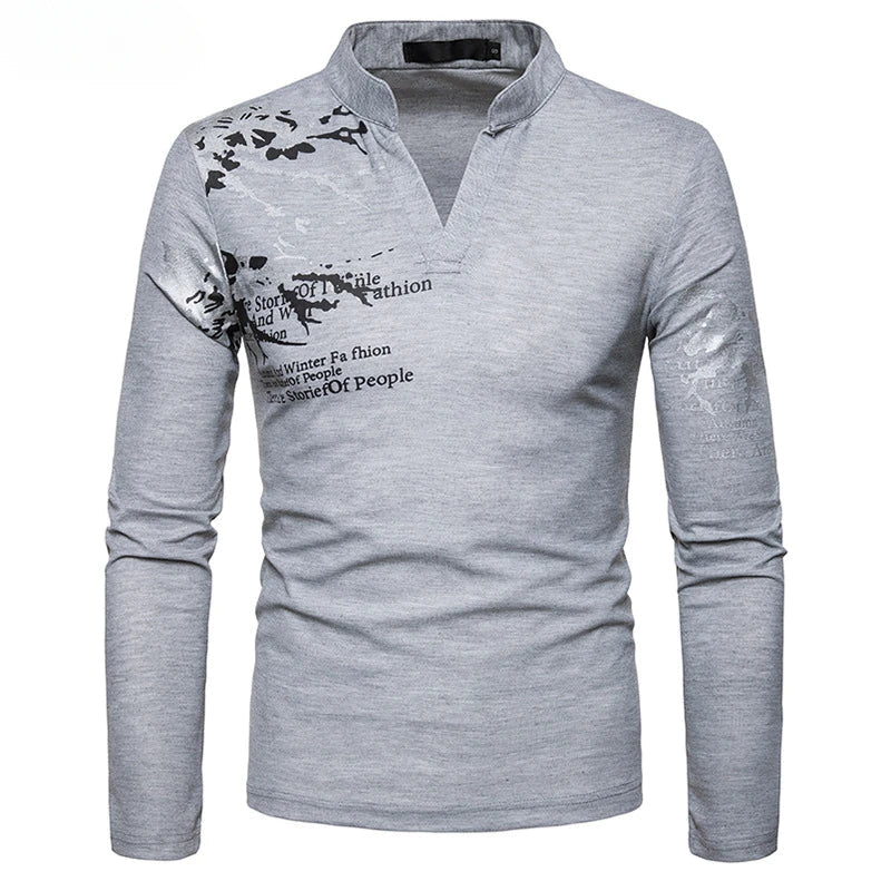 Kowalski™ | Stylowa męska koszulka polo z długim rękawem