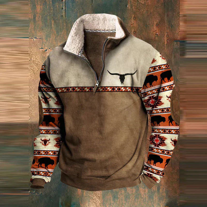 Kowalski™ | Jesienny sweter rozpinany na zamek