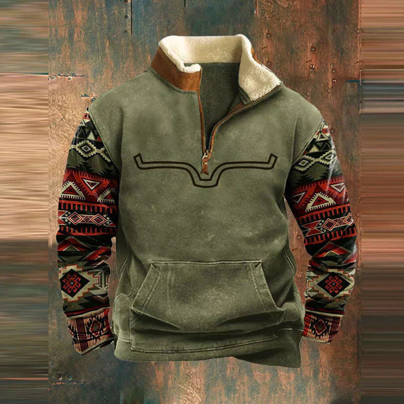Kowalski™ | Jesienny sweter rozpinany na zamek